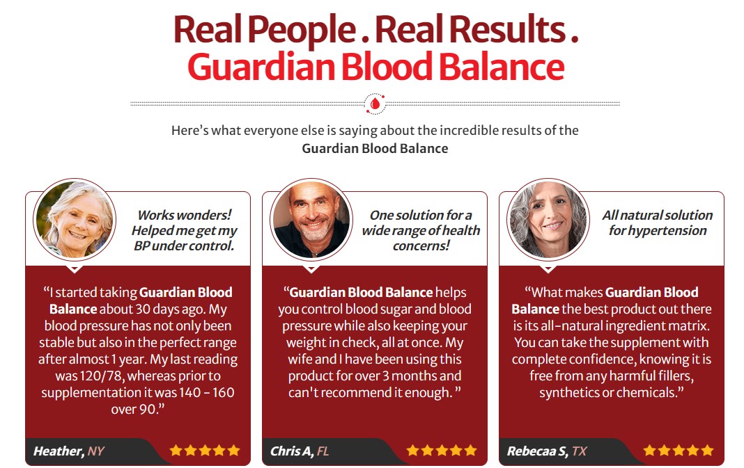 Guardian Botanicals Blood Balance Official Website "News 2024"