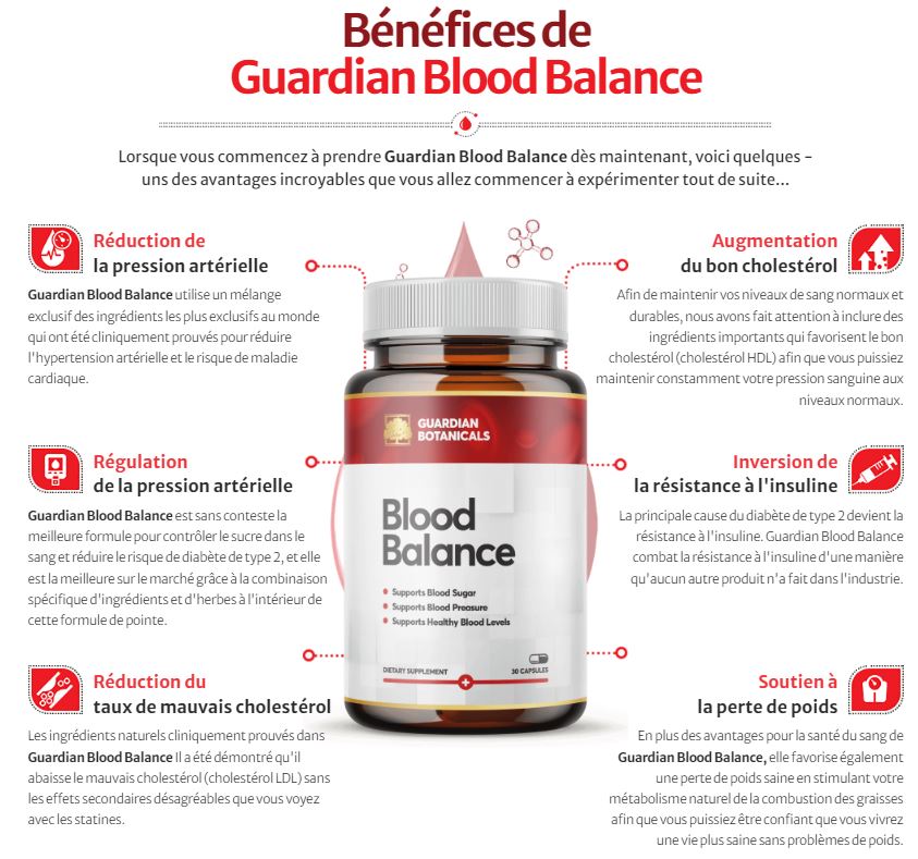 Guardian Botanicals Blood Balance FR